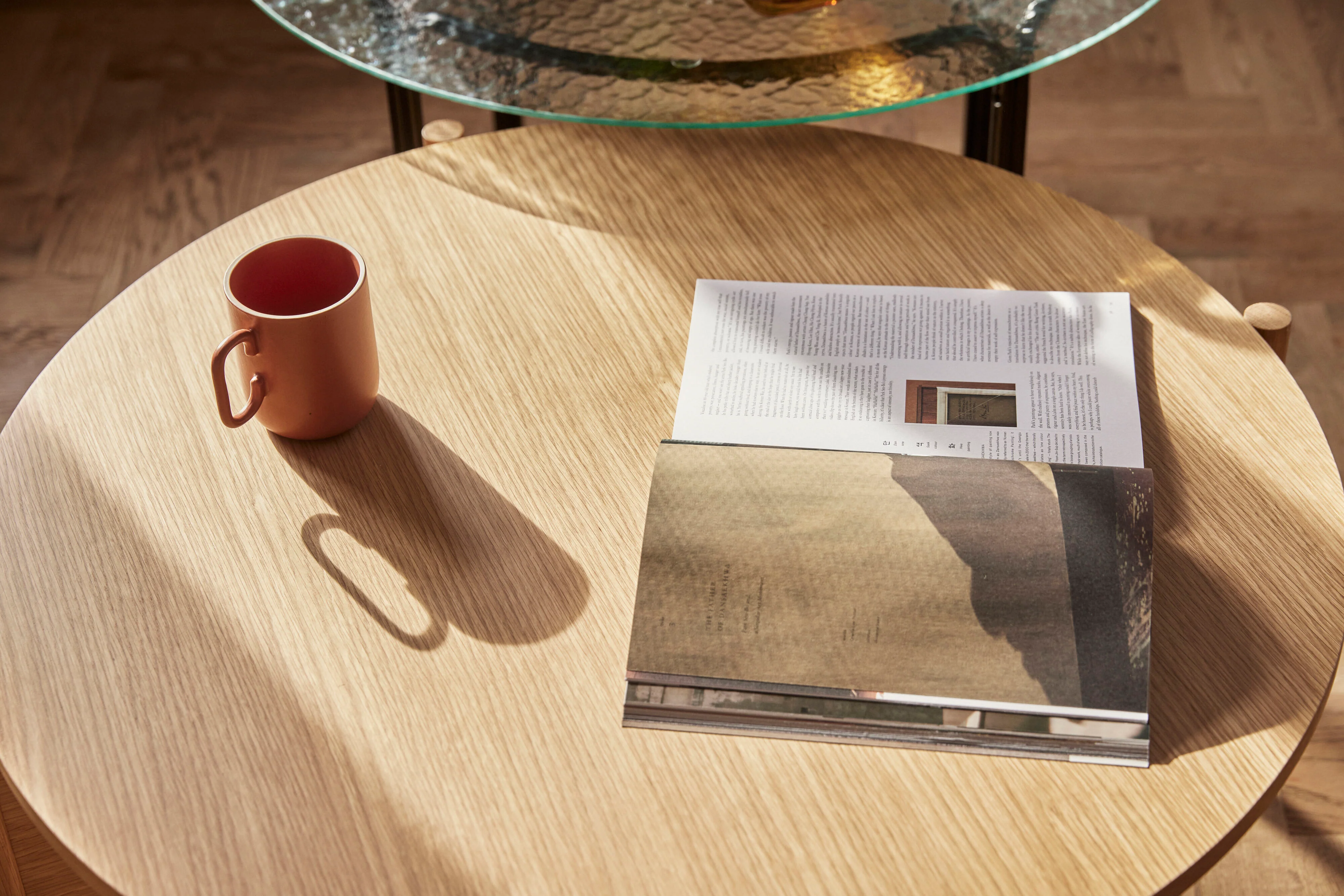 Hübsch  Heritage sofabord - natur