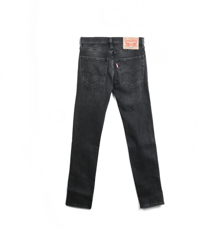 Calça jeans Levi's Original com etiqueta vermelha preta