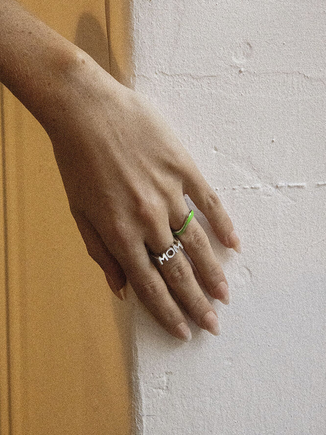 Maria Black Mom Ring Sølv