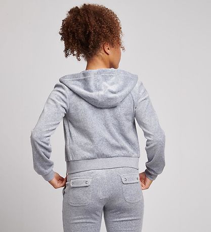 Juicy Couture Cardigan - Velours - Grey Heather