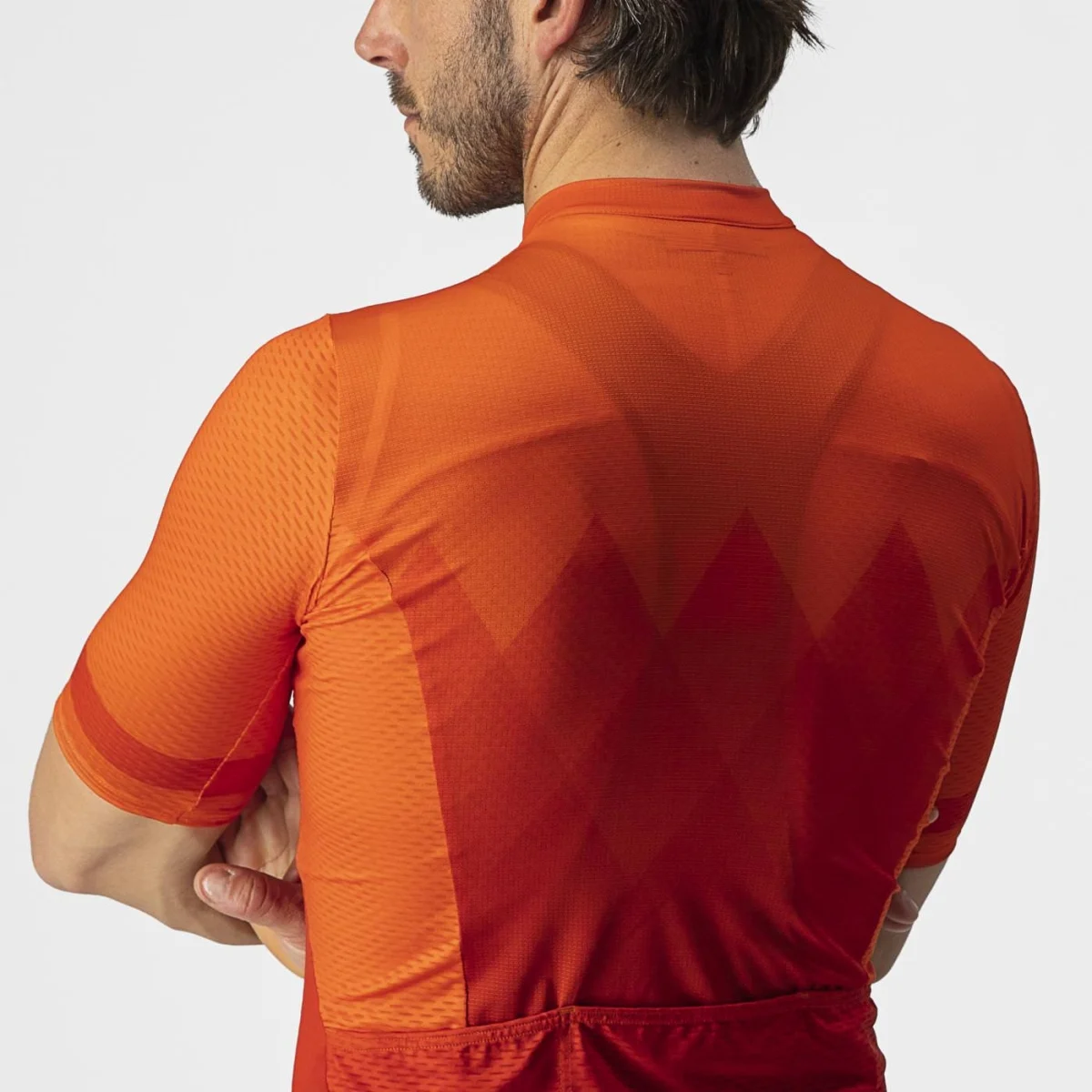 Castelli A Tutta kortærmet cykeltrøje Fiery Red herre