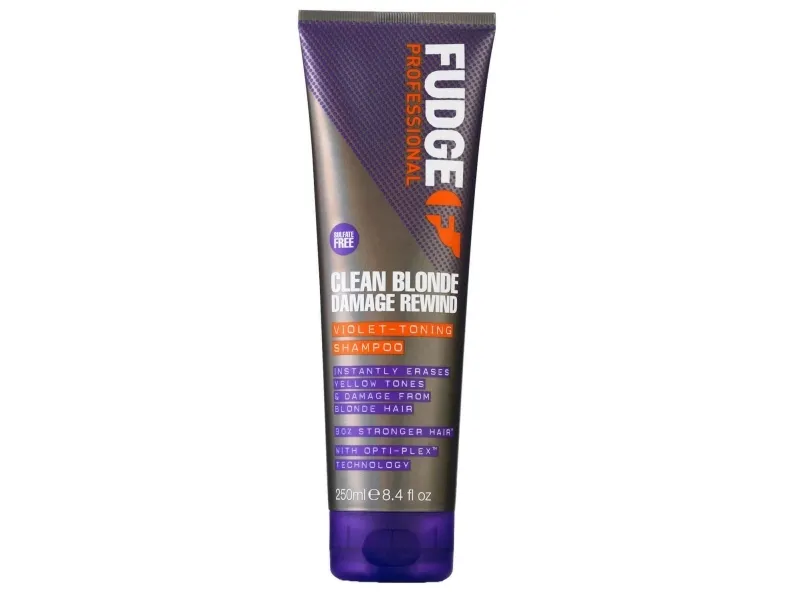 Fudge Clean Blonde Damage Rewind Violet-Toning Shampoo 250 ml