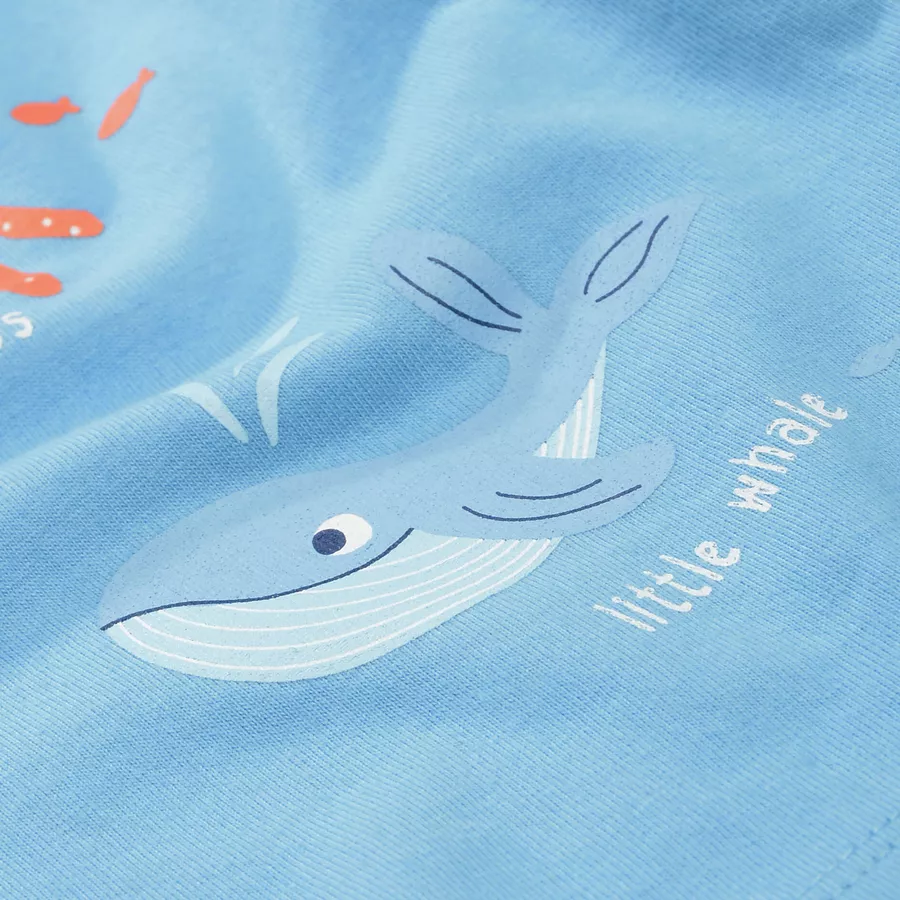 Staccato T-Shirt azure blue