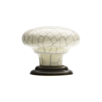 Knop Claudia craquelee 34mm