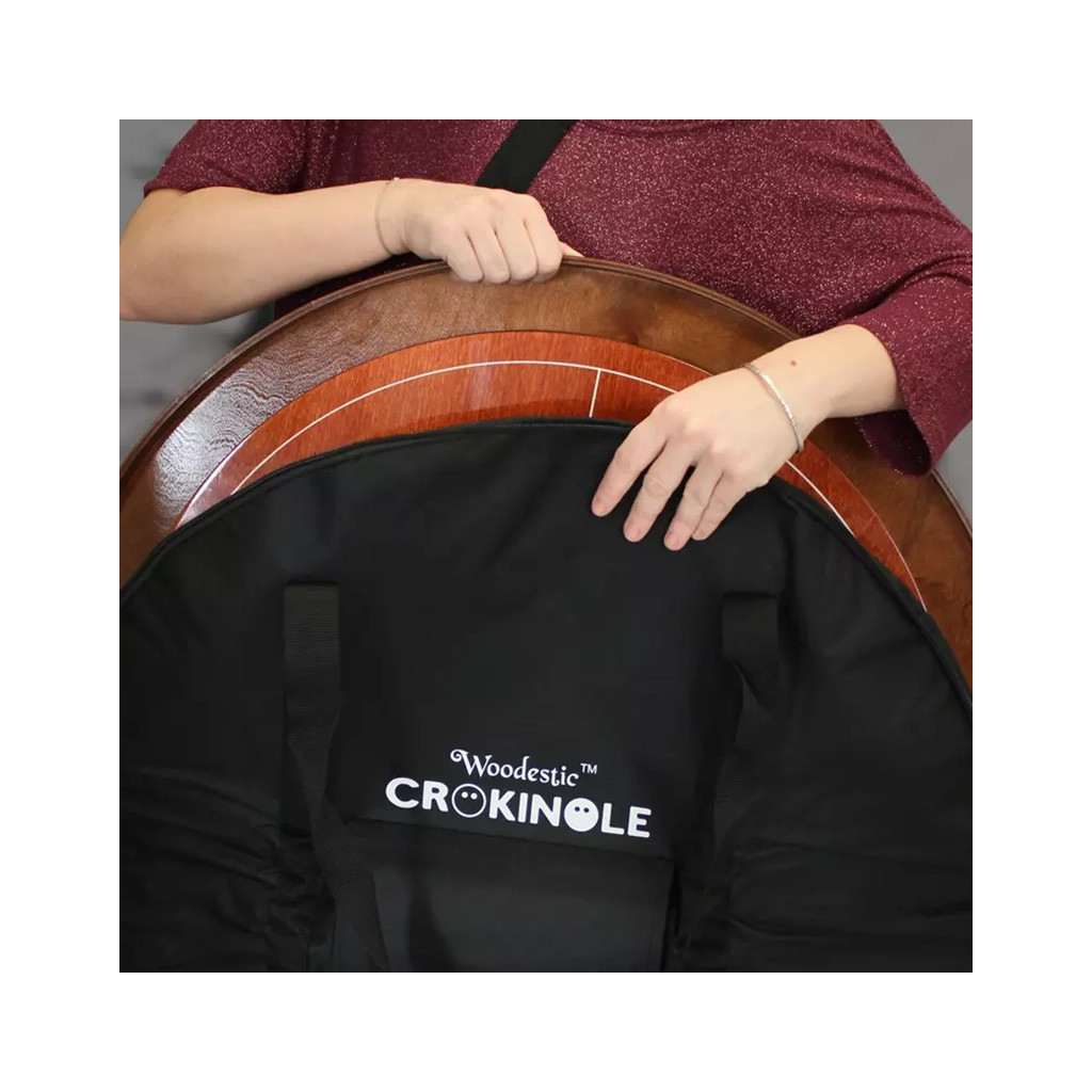 Woodestic Crokinole Tournament Carry Case (Noir)