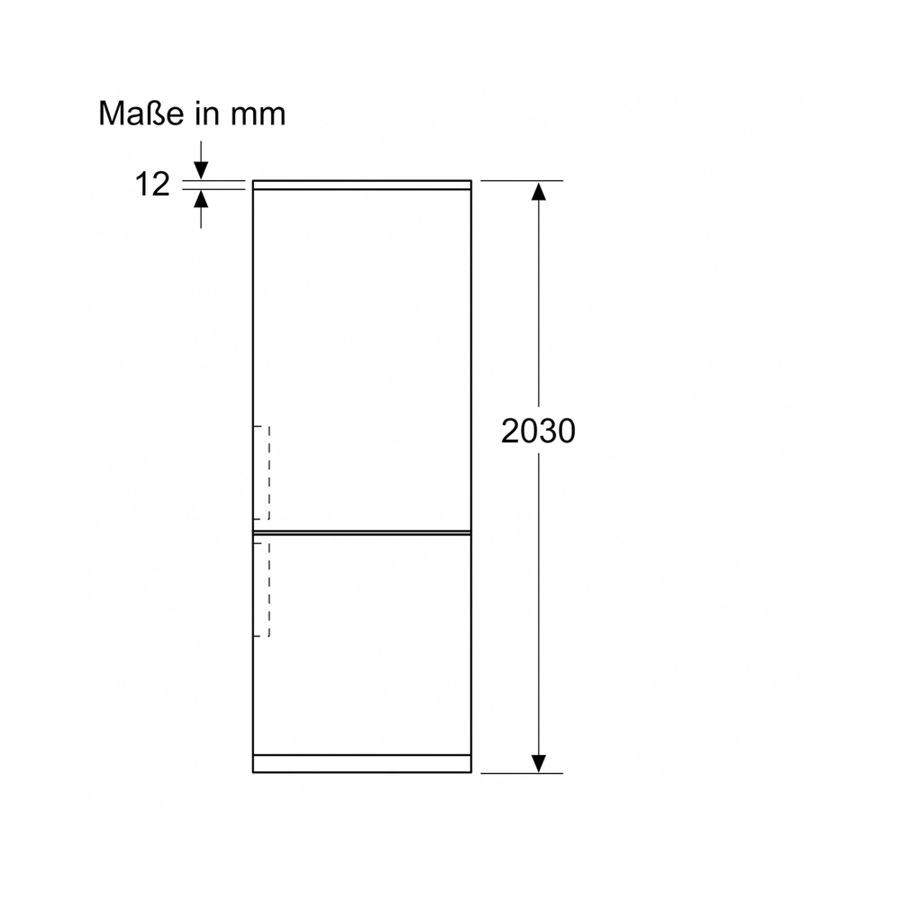 Bosch KGN39OCAF Kühl-Gefrier-Kombination 363 Liter