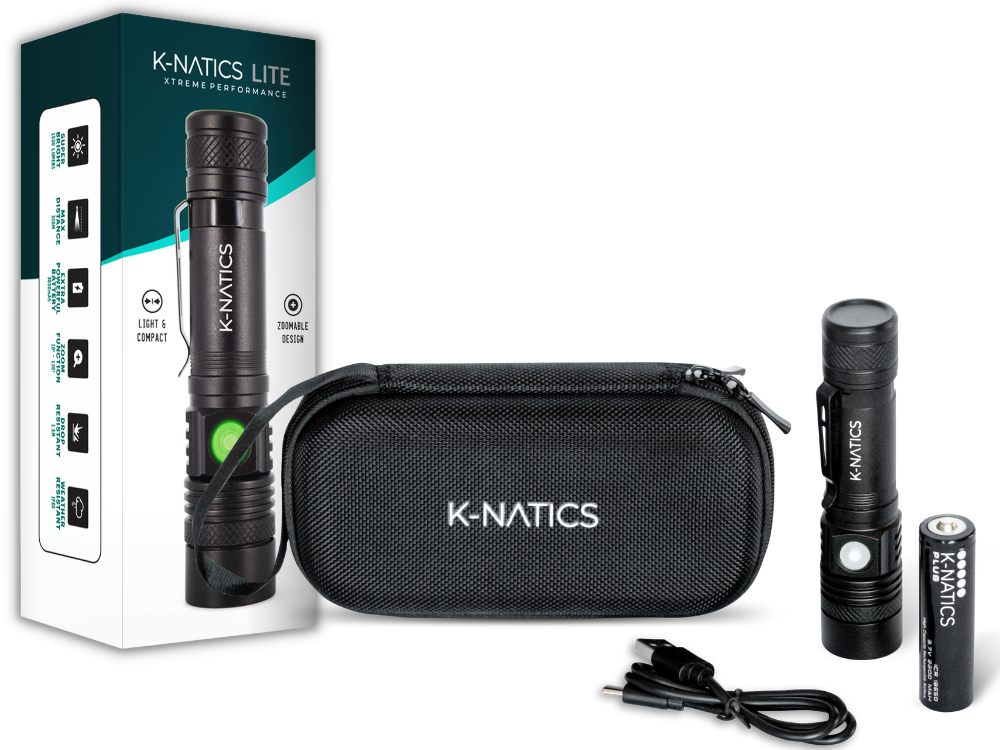 K-NATICS LITE Oplaadbare Zaklamp