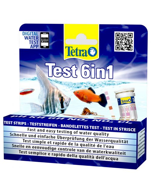 Tetra Tetratest 6 In 1 - Testen - 25 stuks