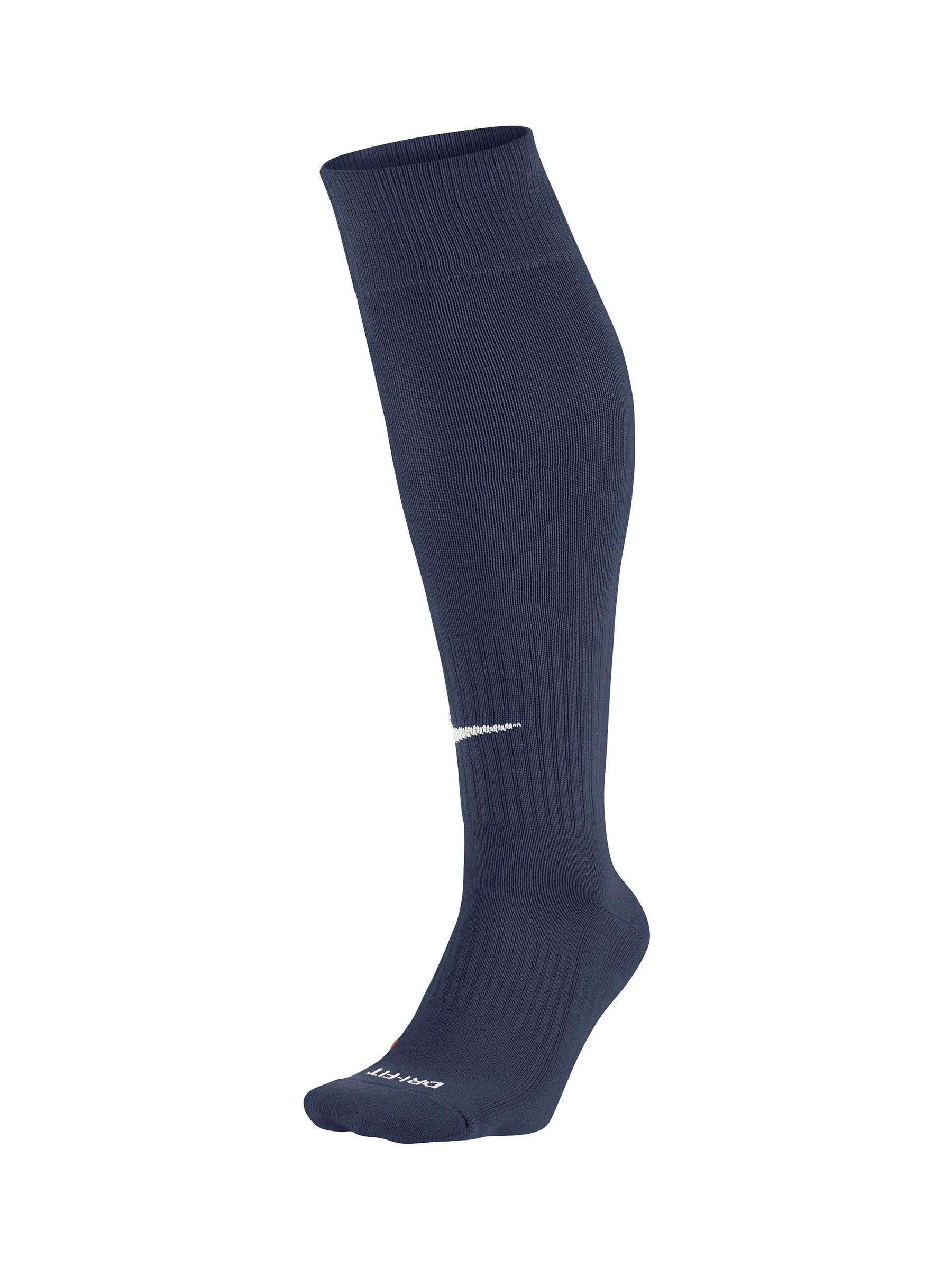 Marineblauw - Nike klassieke voetbalsokken tot aan de knie