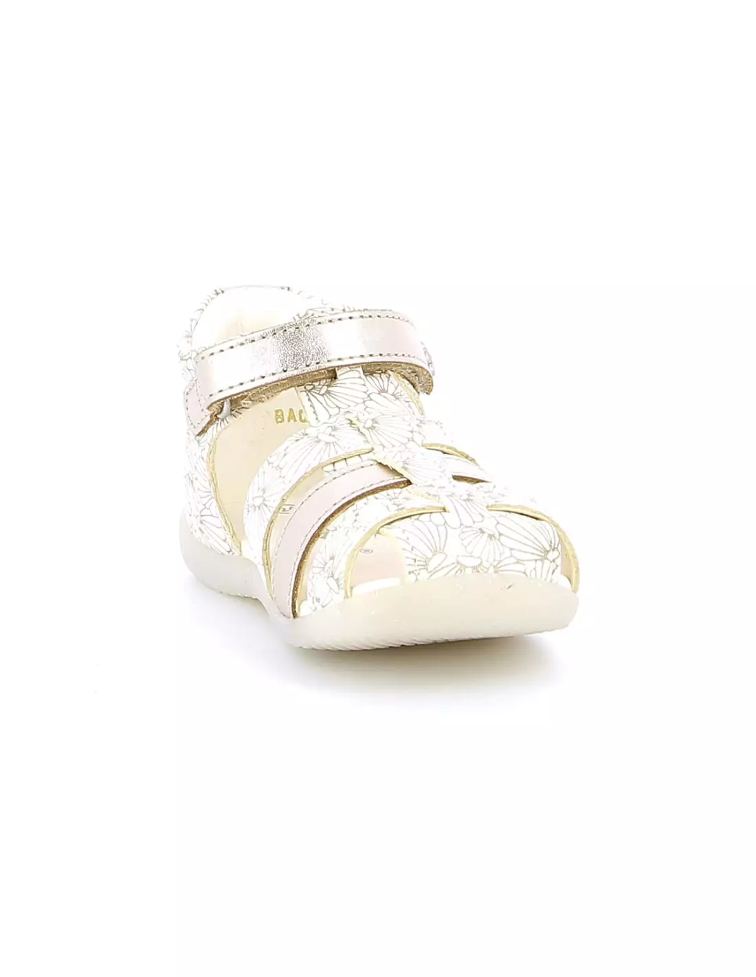 KICKERS BIGFLO 2 - Sandales & nu-pieds Blancargentcoquillage