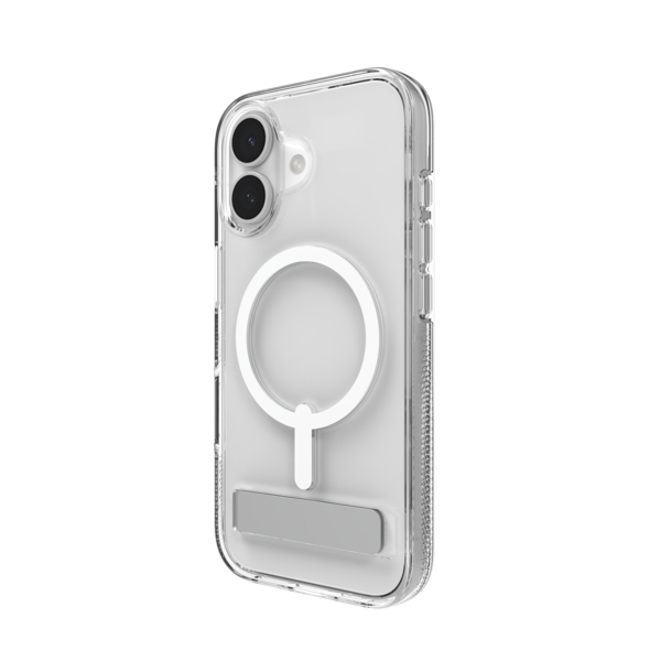 iPhone 17 MagSafe Schutzhülle Crystal Palace Snap mit Aufstellfunktion aus Recycelten Materialien (702318860) - Transparent