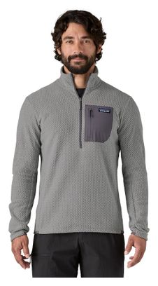 Polaire Patagonia R1 Air Zip Neck Gris Homme