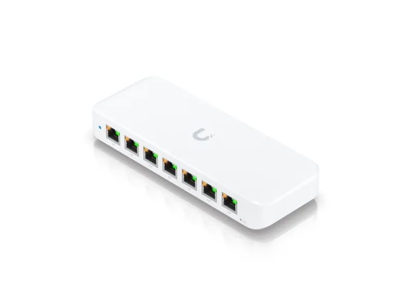 Ubiquiti UniFi Switch Ultra 60W - Switch - Administreret - 7 x 10/100/1000 (PoE )   1 x 10/100/1000 (PoE  ) - desktop, væg-monterbar - PoE   (52 W) - AC