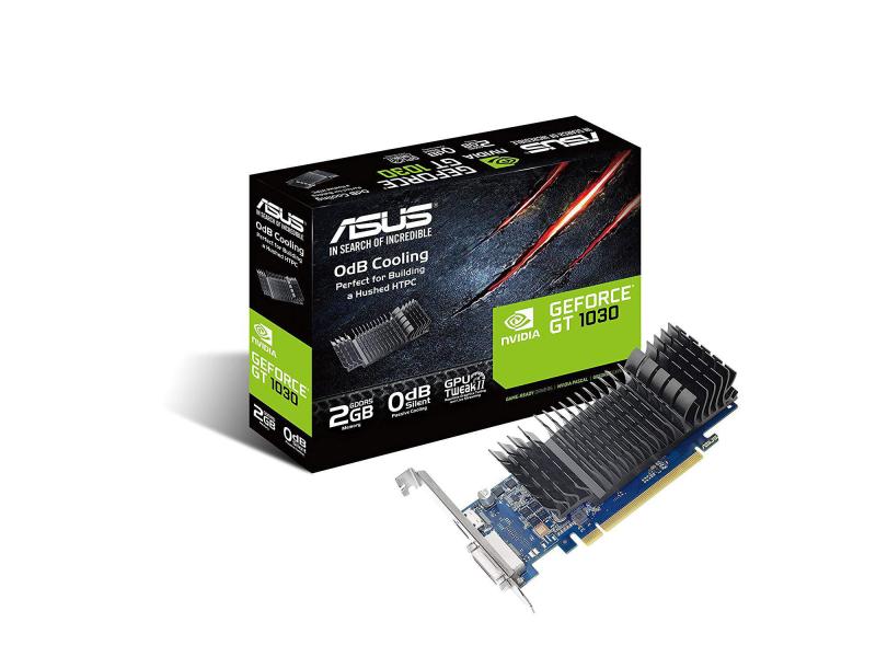 ASUS Grafikkarte GeForce GT 1030 SL 2GD5 BRK Leise, stromsparende Grafikkarte