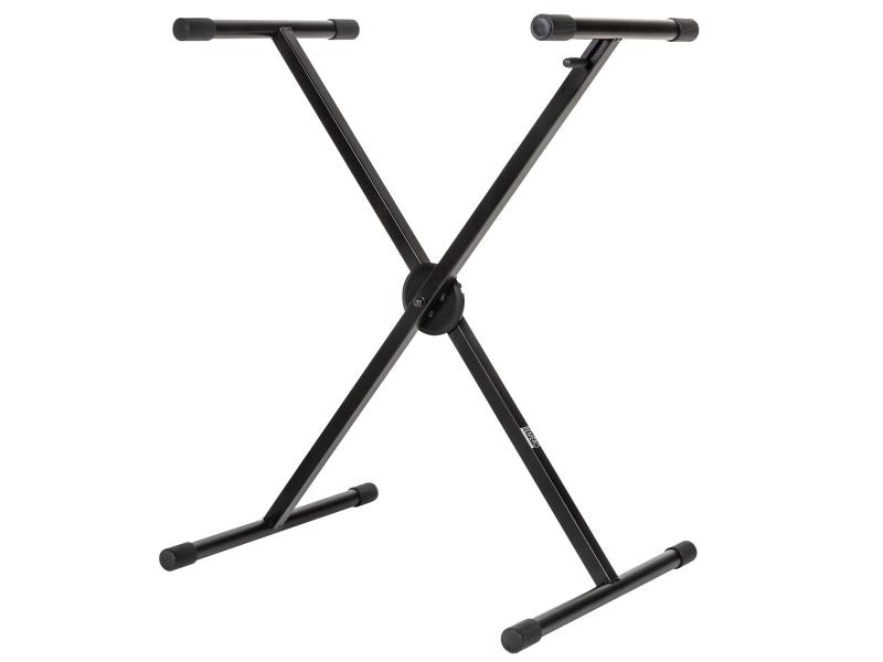 Bemero Keyboardständer KS-8010BK Einfacher X-Stand für Keyboards und Pianos