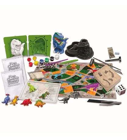 4M Dino S?t - STEAM PoweRød Kids - Dinosaur World