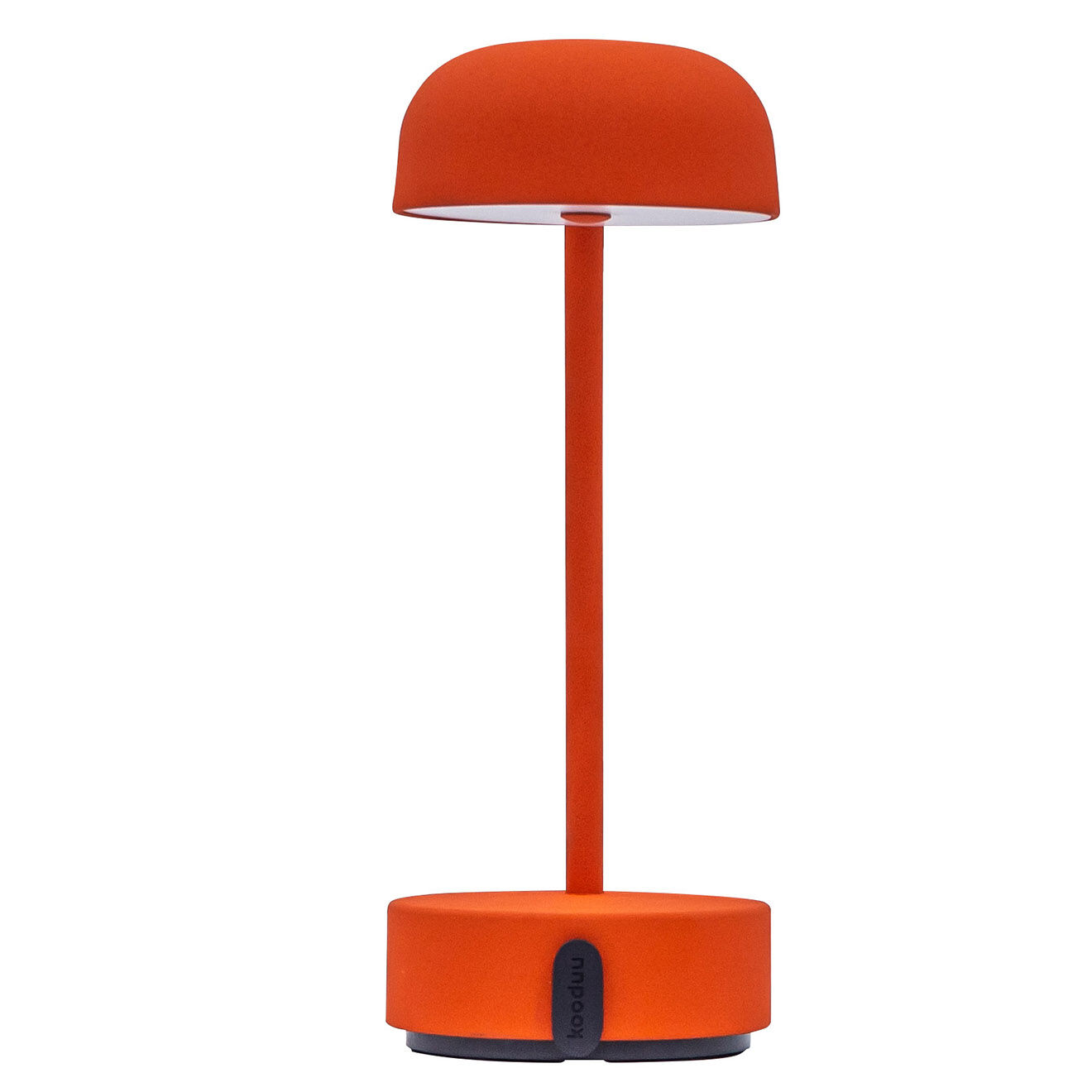 Kooduu Lampe de table rechargeable Fokus orange - 20x10x25 cm