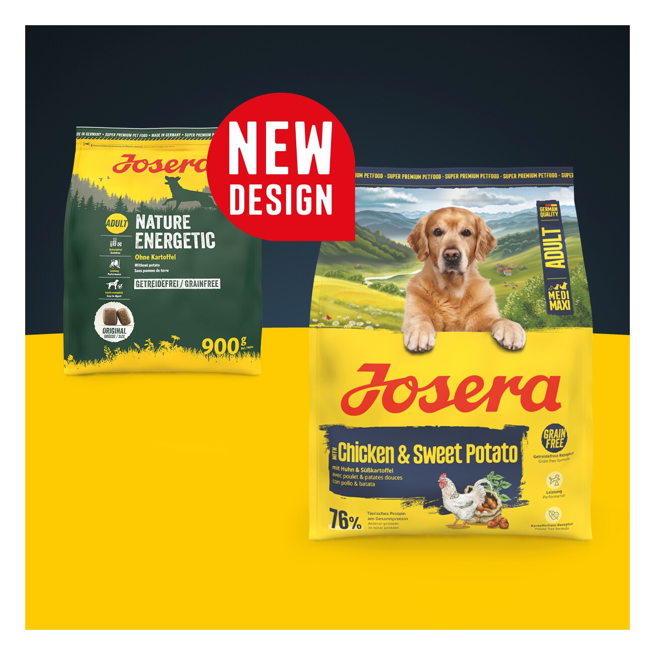 Josera Adult Chicken&SweetPotato 12,5 kg