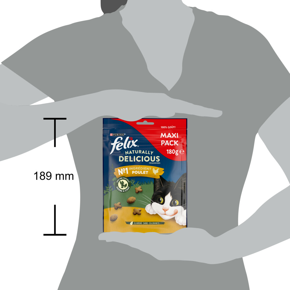 Felix Naturally Delicious Maxipack Kip180 gr