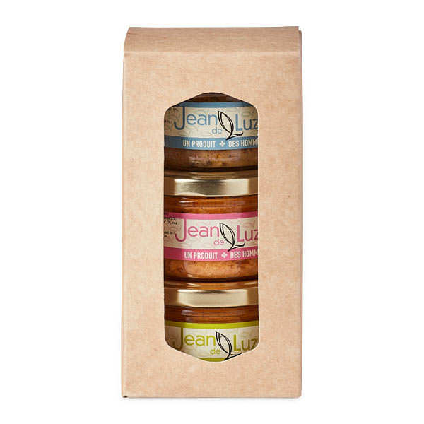 Assortiment de terrines de la mer du pays basque