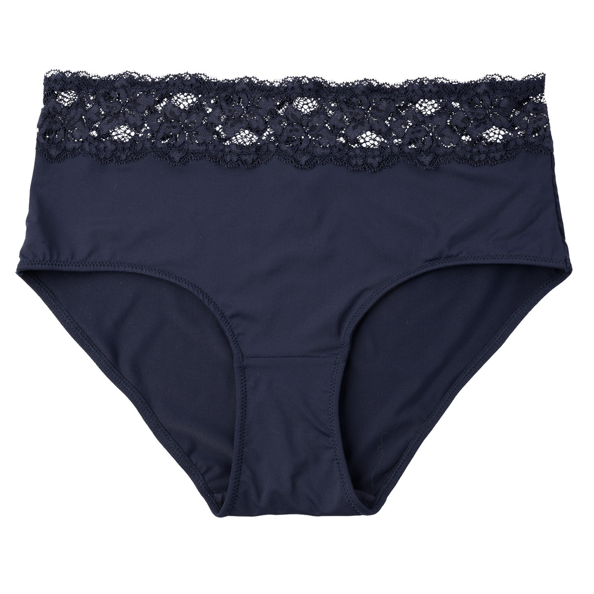 Gina Benotti Damen Panty mit Spitze dunkelblau