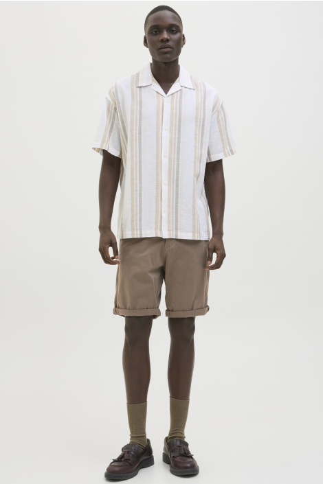 Jack & Jones bruine heren korte broek