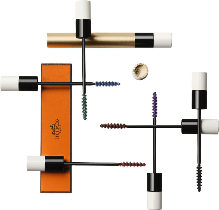 HERMÈS Trait d'Hermès, revitalizing care mascara, Noir Fusain