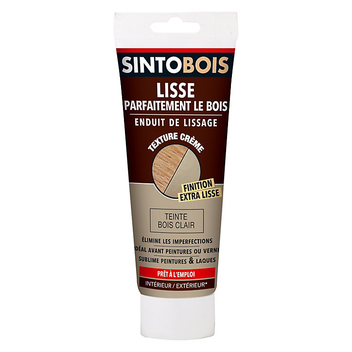 Enduit de lissage bois clair Sintobois 250g