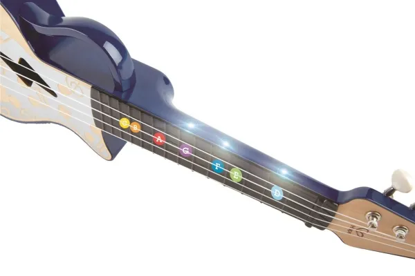 Hape Teach Yourself Electric Ukulele, Blue