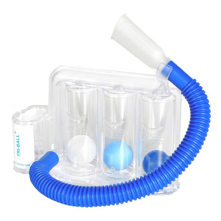 Atemtrainer Tri Ball, 1 St