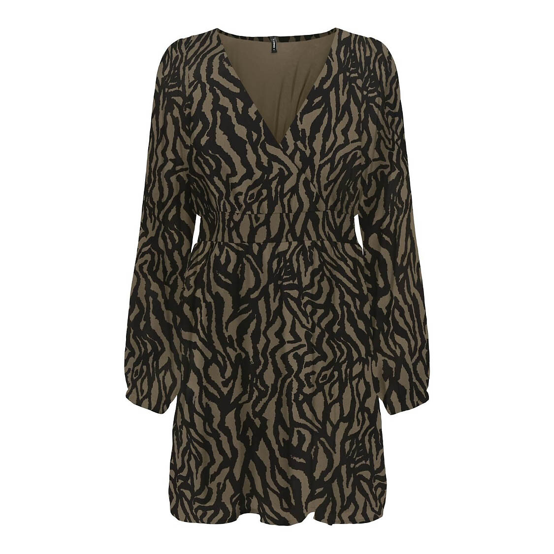 SOMENTE<br>Vestido curto com bandeira