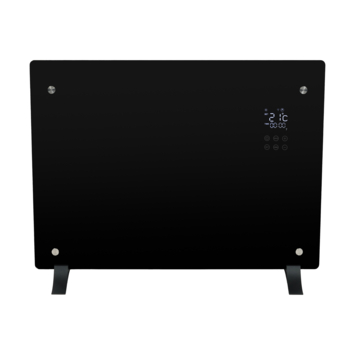 Eurom Alutherm Verre 1000 Watt Zwart met Wifi