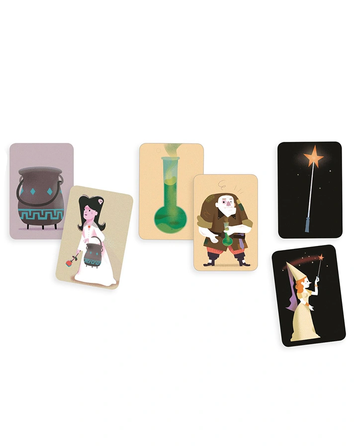 Kartenspiel MAGIC SCHOOL in bunt