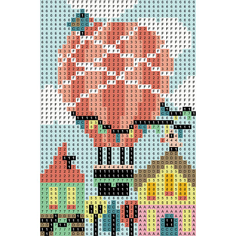 Diamond art luftballon lærred - 10x15 cm