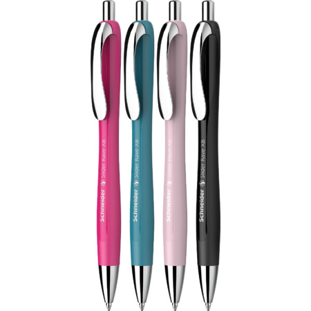 Schneider Slider Rave Colour 3+1 gratis Kugelschreiber - XB