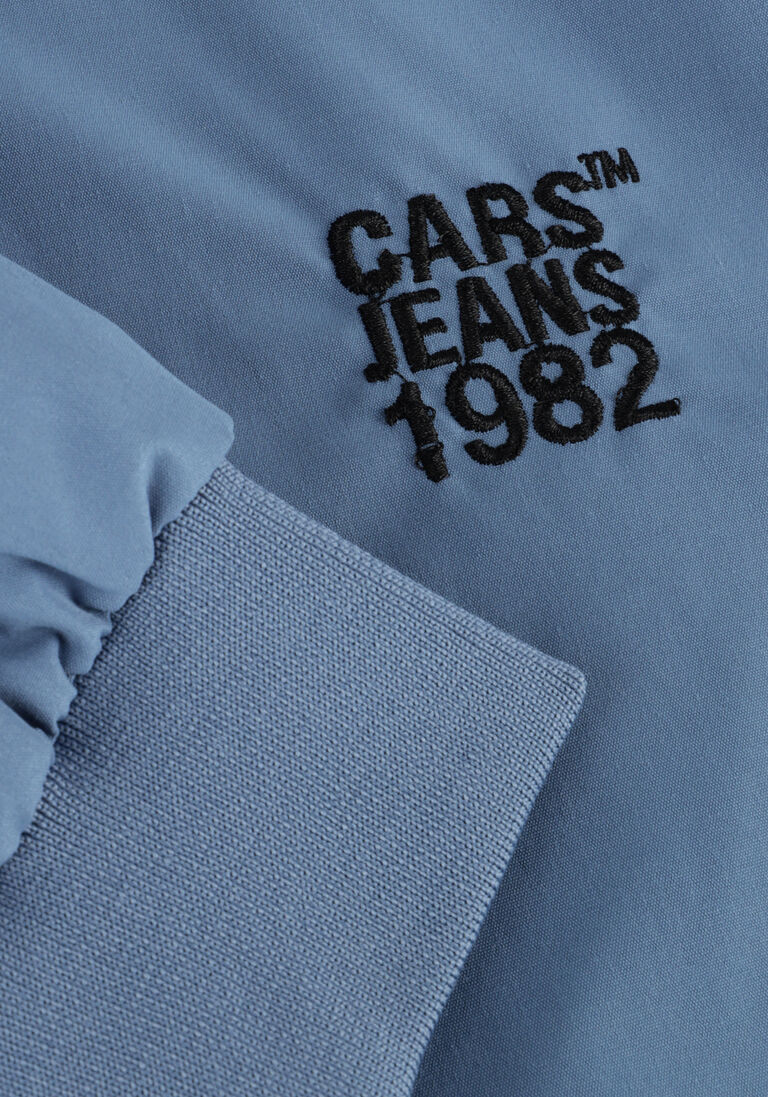CARS JEANS lichtblauwe cars jeans gewatteerde jas cooper