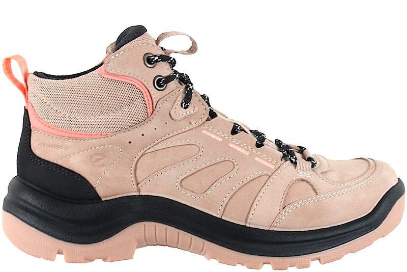 ECCO OFFROAD W NUDE VANDRESTØVLE I OLIERET NUBUCK
