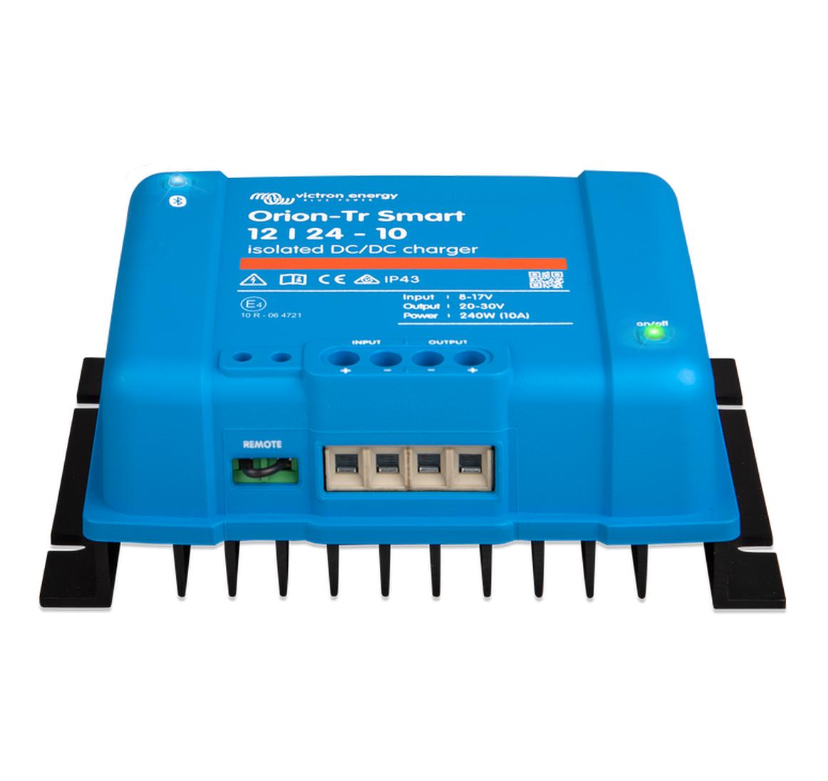 Laderegler Orion-Tr Smart 12-24 V 10A, 240 W<br>Ladewandler mit 3 Ladestufen, isoliert
