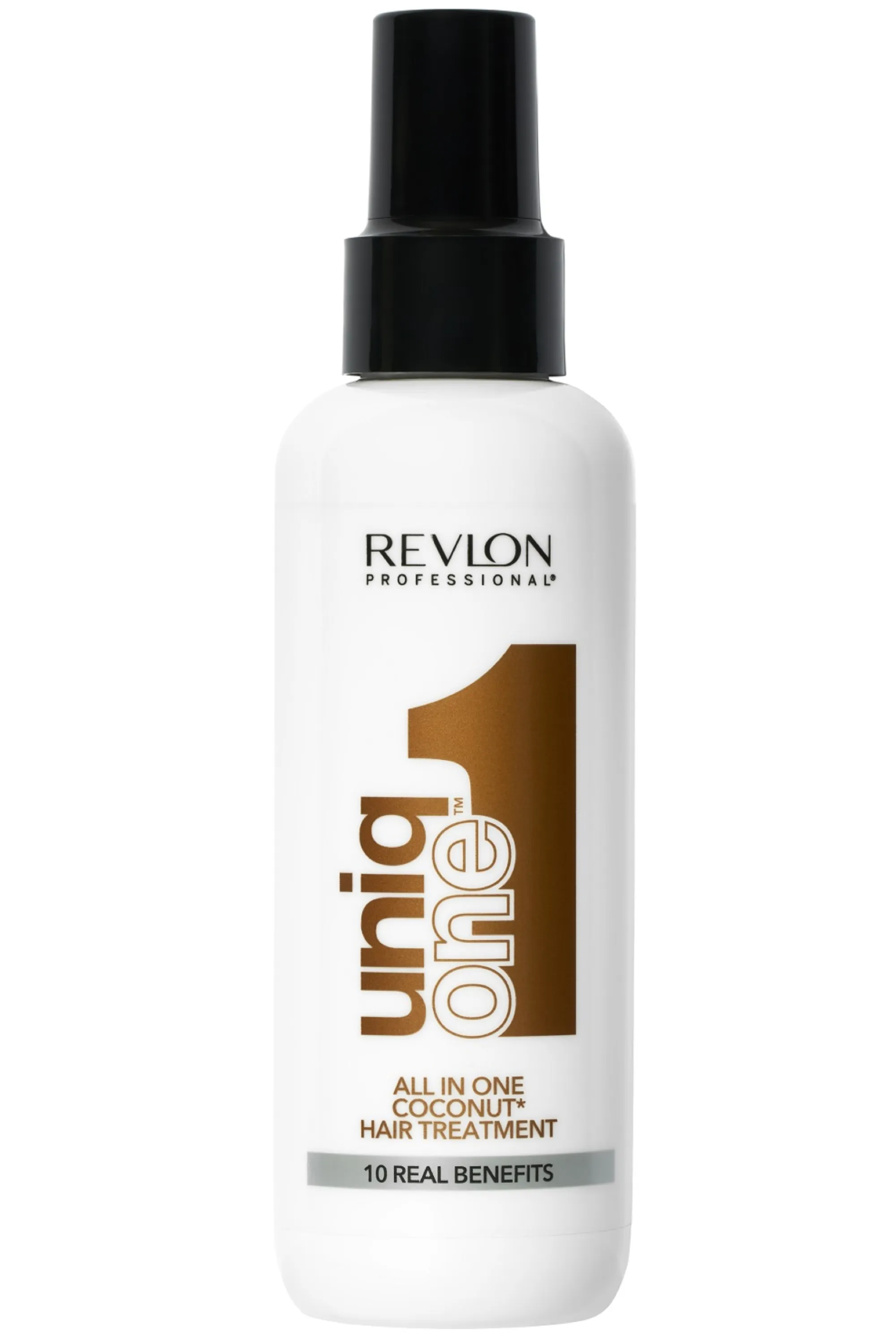 Revlon Professional Masque en spray sans rinçage 10 Bienfaits Parfum Noix de Coco UniqOne™-150 ml