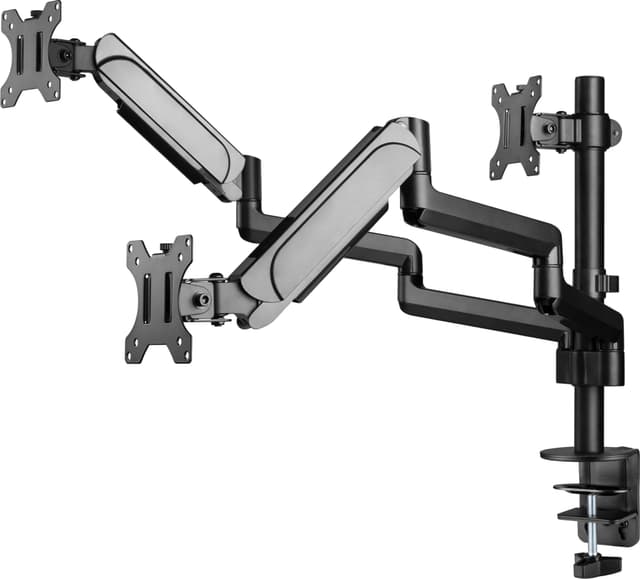 Essentials Triple Spring skærm-arm (sort)
