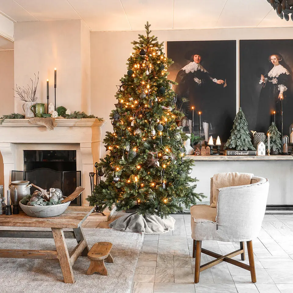 Little Grove Witte Spar Kunstkerstboom - Ø110x180 cm