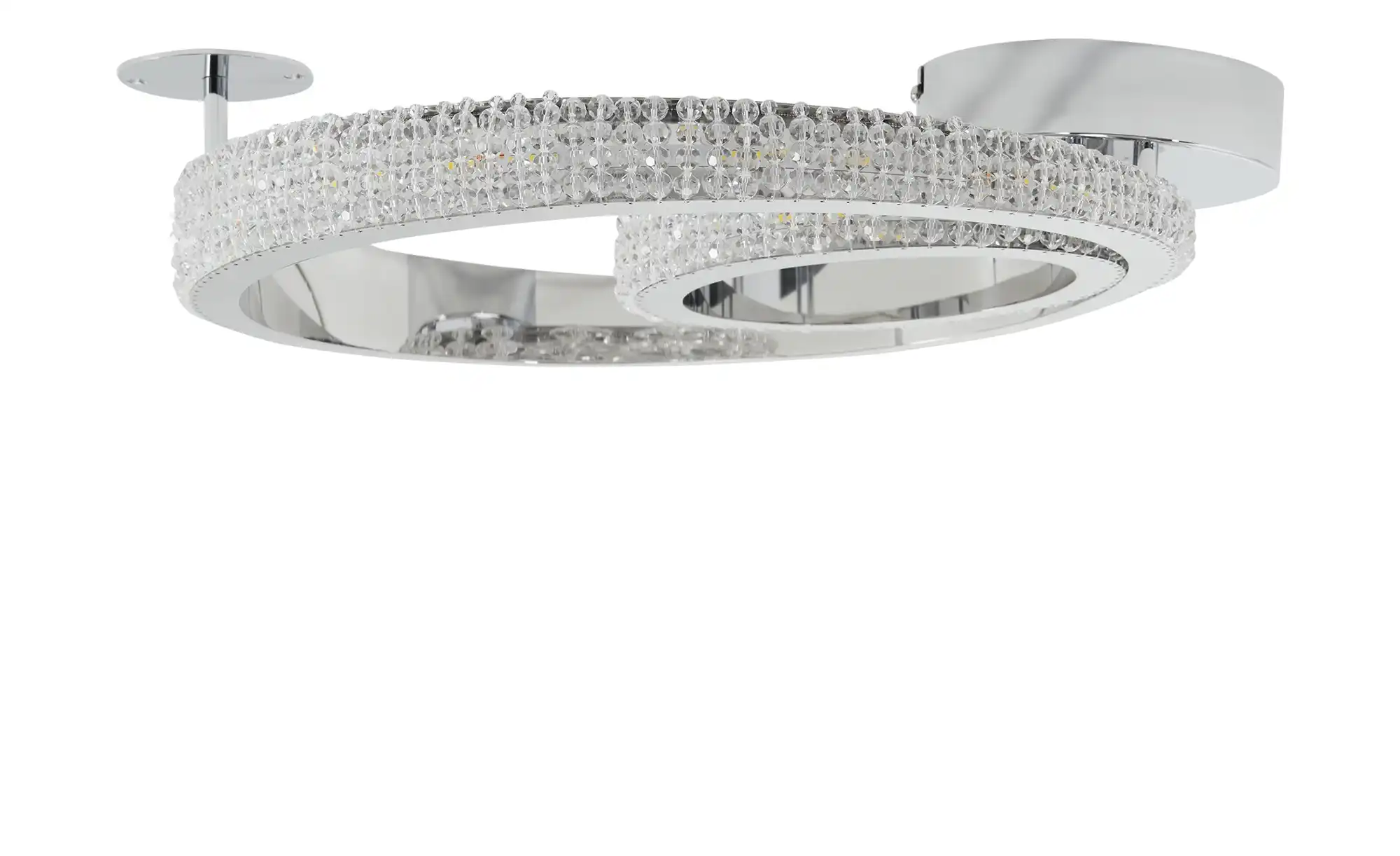KHG LED-Kristall-Deckenleuchte, `Kreise´