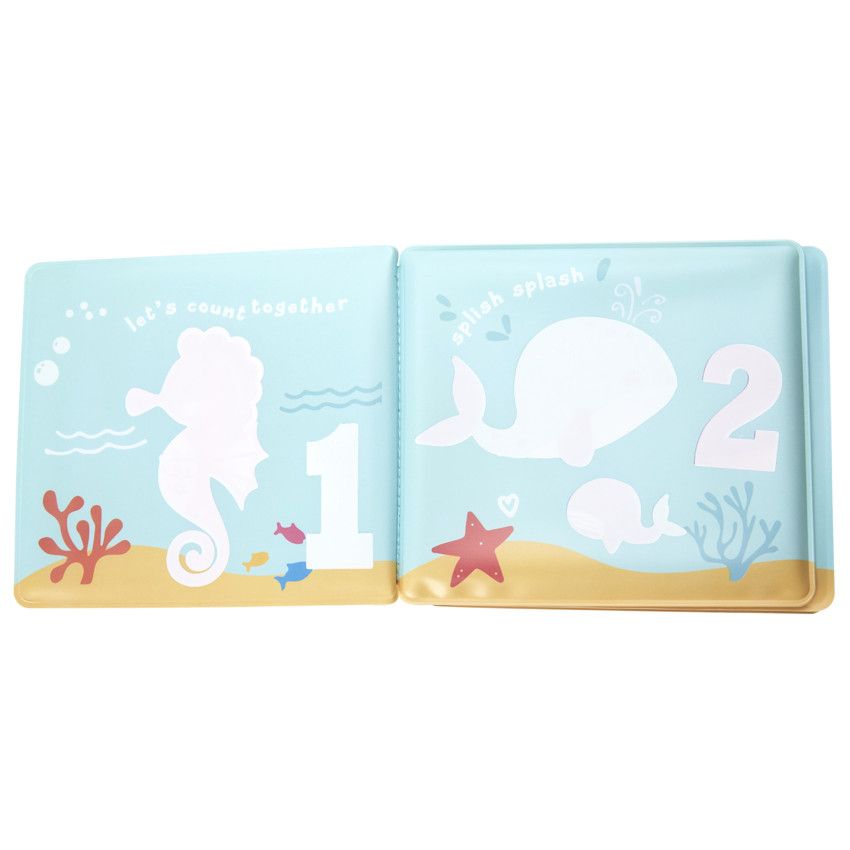 Livre de bain animaux Aloha 2.0 - Ecru