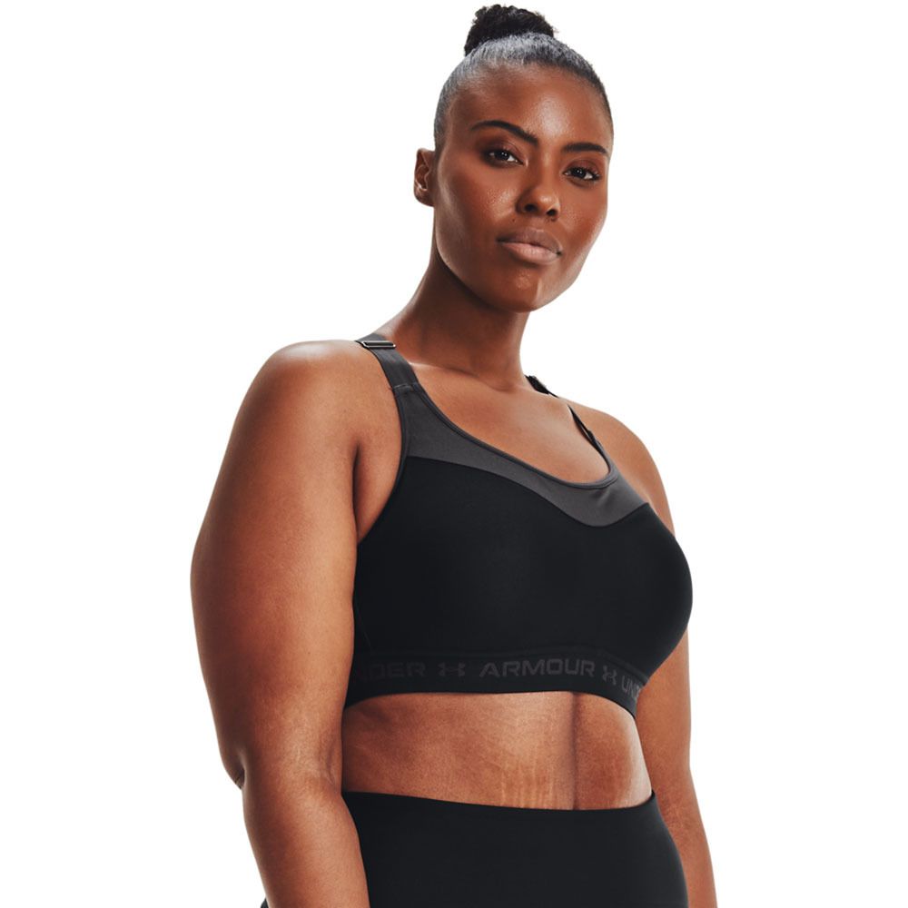 Under Armour CROSSBACK HIGH - Brassière Femme noir