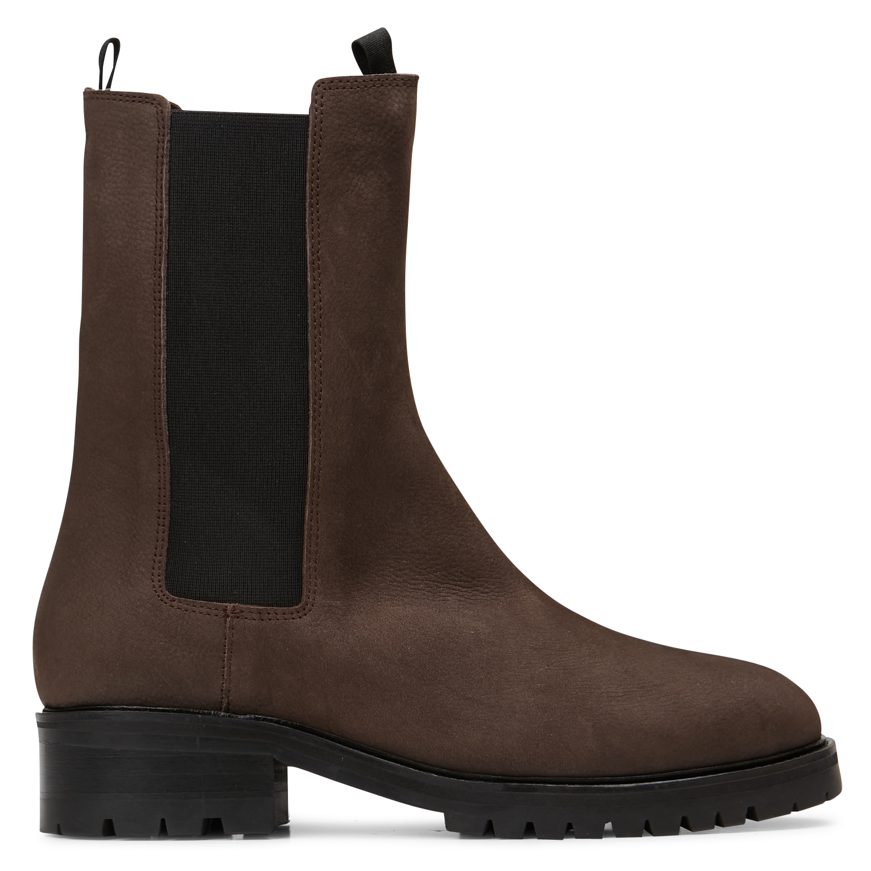 HAILIA - Bottines en cuir | Marron