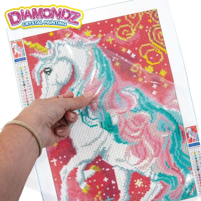 DIAMONDZ - Crystal Painting-Bild - Einhorn