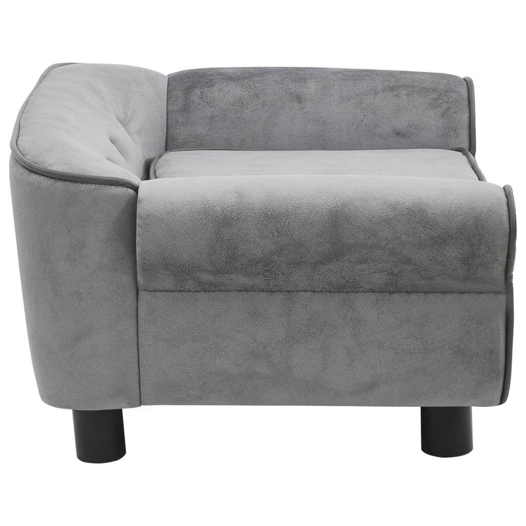 Sofá para cães vidaXL Classic Grey