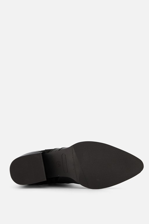 Linea Zeta Cowboylaarzen zwart Leer