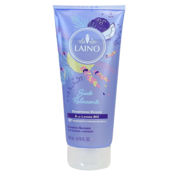 Sieste relaxante shampooing douche lavande bio 200ml