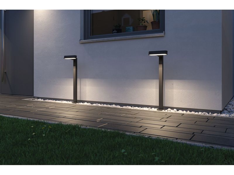 Paulmann Wegeleuchte LED Ito Horizontale Ausrichtung LED Pollerleuchte